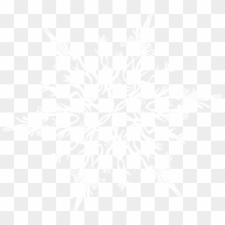 Snow Flakes Png Free Download - Png Snowflake White Transparent, Png Download