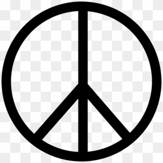 Peace Symbol Png - Peace Symbol Transparent Background, Png Download