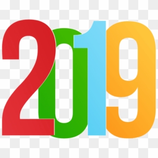 2019 Decorative Png - Happy New Year 2019 Free Clip Art, Transparent Png