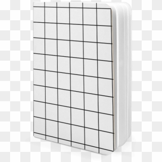 Dailyobjects Grid White A5 Notebook Plain Buy Online - Monochrome, HD Png Download