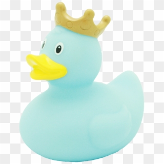 Duck With A Crown, Light Blue - Duck, HD Png Download