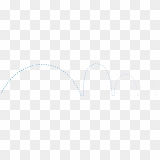 Bounce Dashed Lines - Circle, HD Png Download