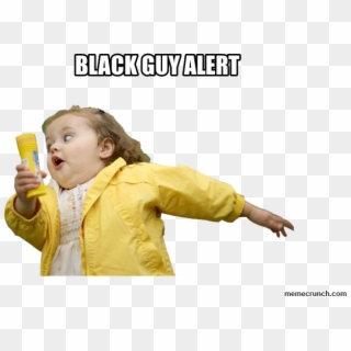 Black Guy Alert - Chubby Bubbles Girl, HD Png Download