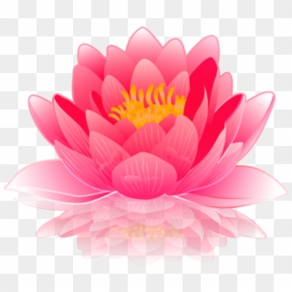 Free Png Download Pink Water Lily Png Images Background - Water Lilies Clip Art, Transparent Png