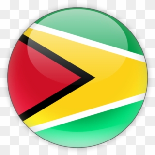 640 X 480 3 - Guyana Flag In A Circle, HD Png Download
