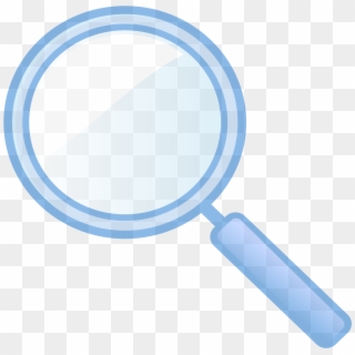 File - Loupe Light - Svg - Wikipedia - Magnifying Glass, HD Png Download