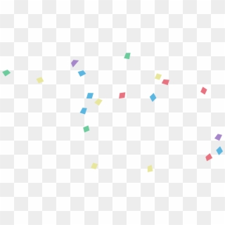 Word Party Confetti Falling 2500 - Circle, HD Png Download