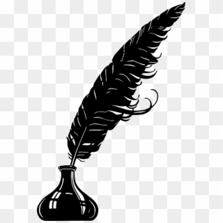 Feather Pen Vector Png - Quill Pen, Transparent Png