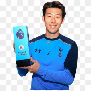 Free Png Download Son Heung-min Potm Png Images Background - Premier Player Of The Month, Transparent Png