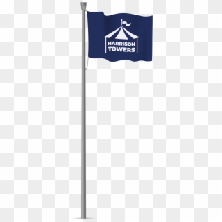 Stainless Steel Flagpole - Sign, HD Png Download