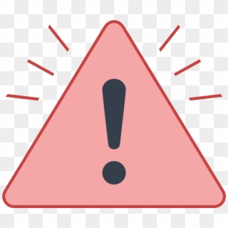 Triangle Warning Sign Png Clipart - Risk Icon Png, Transparent Png