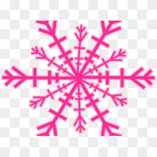 Small Snowflake Clipart - Purple Snowflake Transparent Background, HD Png Download