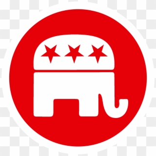 Republican Elephant Png - Youtube Logo Circle Png, Transparent Png