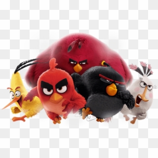 Angry Bird Png - Angry Birds Movie Cake, Transparent Png