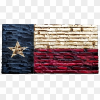Texas State Flag Rustic Wood Decor - Flag Of The United States, HD Png Download