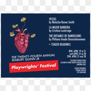 Interview With 1st Year Mfa Jean Egdorf About Her Seabury - Texas Playwrights Festival, HD Png Download