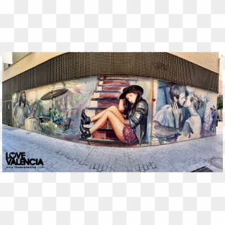 La Via De Los Colores Attira Davvero Tanti Turisti - Street Art, HD Png Download