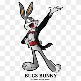 Bugs Bunny By Boscoloandrea - Bugs Bunny Warner Bros Logo, HD Png Download