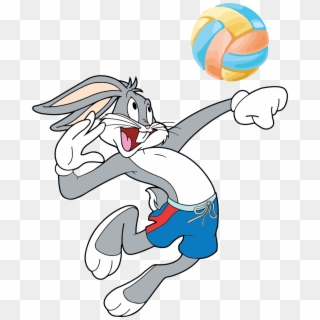 Bugs Bunny, Easter Bunny - Bugs Bunny Playing Sports, HD Png Download