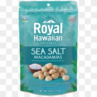 Sea Salt Macadamia Nuts - Royal Hawaiian Sea Salt Macadamia Nuts, HD Png Download