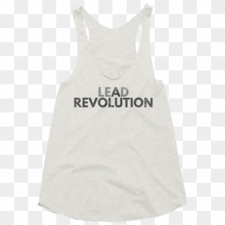 Oatmeal Lead A Revolution Womens Racerback Tank Top - Active Tank, HD Png Download