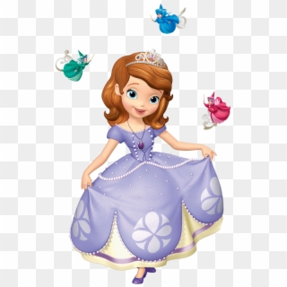 1st Birthdays, Princess Sofia The First, Princess Sofia - Disney Cartoon Baby Princess, HD Png Download