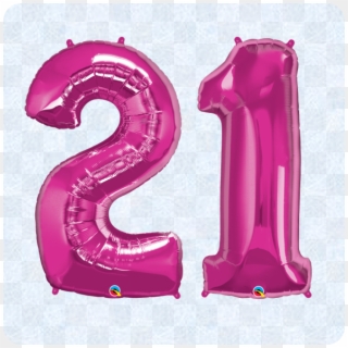 21-pink - 21 Birthday Pink, HD Png Download