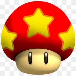 [wii] Newer Super Mario Bros - Super Mario 1 Up Mushroom, HD Png Download