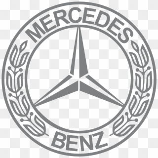 Mercedes Benz Logo Png Transparent - Vintage Mercedes Benz Logo, Png Download