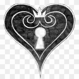 Kingdom Hearts Logo Fondo Negro , Png Download, Transparent Png