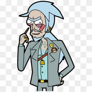 Dirty Person Png - Dirty Rick Pocket Mortys, Transparent Png