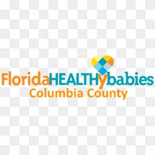 Florida Healthy Babies Columbia County Logo Image - Florida Department Of Health, HD Png Download
