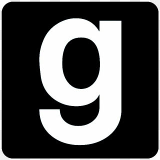 [s] Garry's Mod Stencil - Garry's Mod Logo Black, HD Png Download