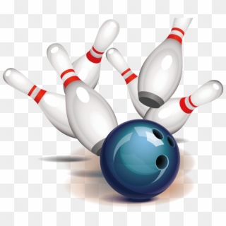 Bowling Ball Bowling Pin Strike Clip Art Vector Bowling, HD Png Download