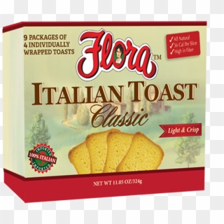 Italian Classic Toast - Flora Foods, HD Png Download