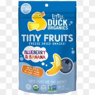 Little Duck Organics Blueberry & Banana Tiny Fruits, HD Png Download