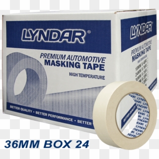 Lyndar Premium Automotive Masking Tape 36mm - Superbox, HD Png Download