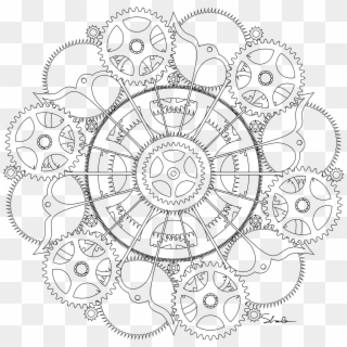 1600 X 1600 31 - Steampunk Free Coloring Pages, HD Png Download
