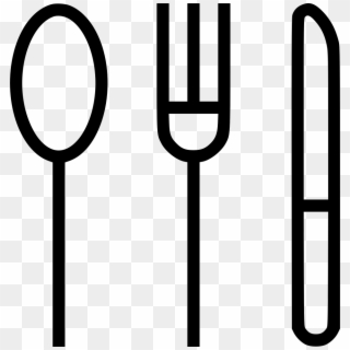 Fork Knife Spoon Comments - Fork Knife Spoon Icon Png, Transparent Png