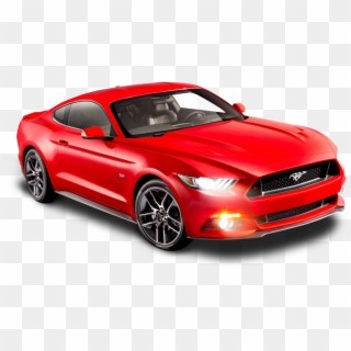 Red Ford Mustang - Ford Mustang Red 2016, HD Png Download