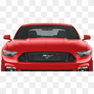 Ford Mustang Png - Ford Mustang Front View, Transparent Png