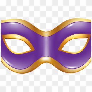 Carnival Mask Purple Transparent Png Clip Art Image - Green Mask Carnival Png, Png Download