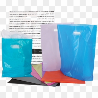 Merchandise Bags - Clear Plastic Printed Bags, HD Png Download