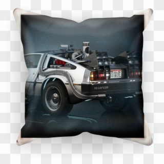 Delorean ﻿sublimation Cushion Cover - Carro Back To The Future, HD Png Download