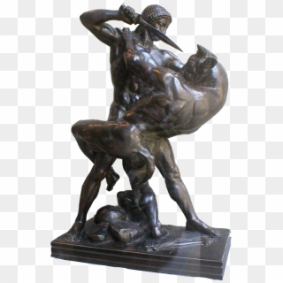 Antoine Louis Barye Was An Accomplished Artist And - Theseus Slaying The Minotaur By Antoine Louis Barye, HD Png Download