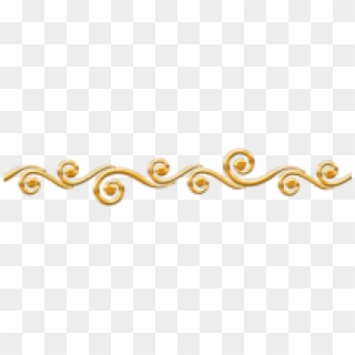 Decorative Line Gold Clipart Lines Png - Gold Decorative Lines Png, Transparent Png
