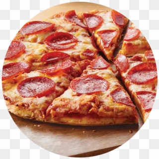 Pepperoni Pizza 2 Slices - Pepperoni, HD Png Download