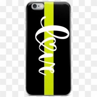 Thin Gold Line Love Script Iphone Case - Iphone, HD Png Download