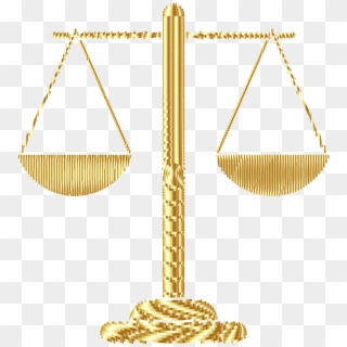 Justice Scale Png - Lady Justice Gold Png, Transparent Png