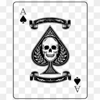 Ace Card Transparent Background Png - Ace Of Spades Card Transparent Background, Png Download
